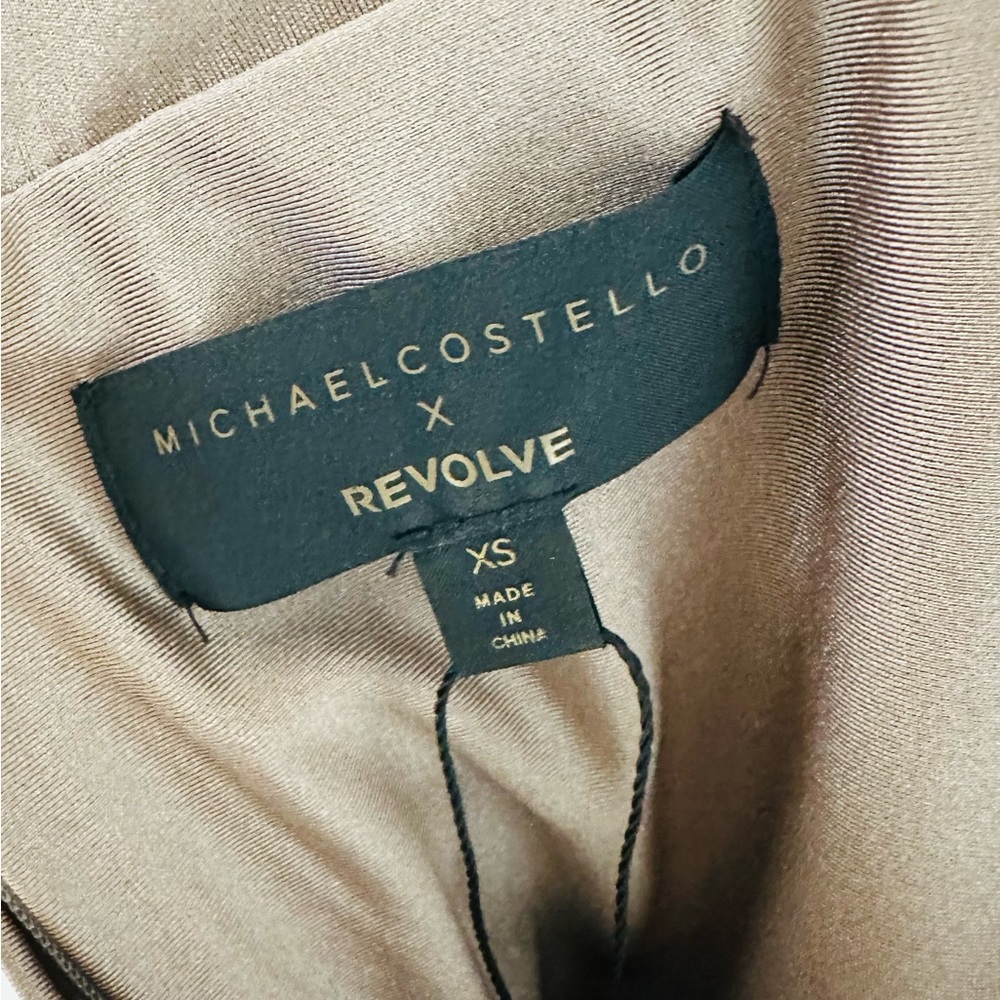 Michel Costello X Revolve Philip Midi in Taupe XS - Picture 9 of 11